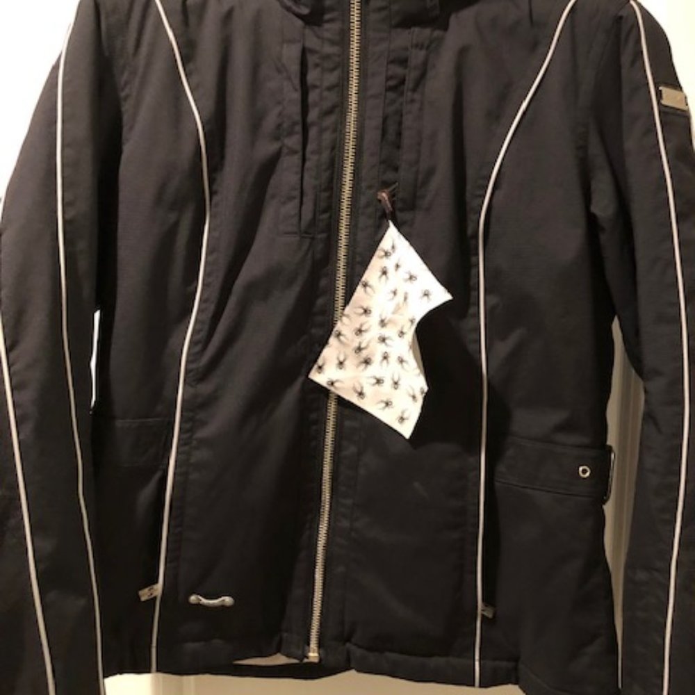 Womens Black Spyder Ski Jacket